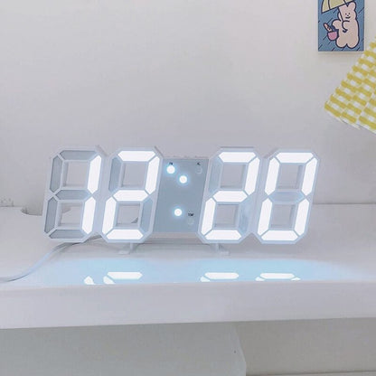 Horloge LED 3D