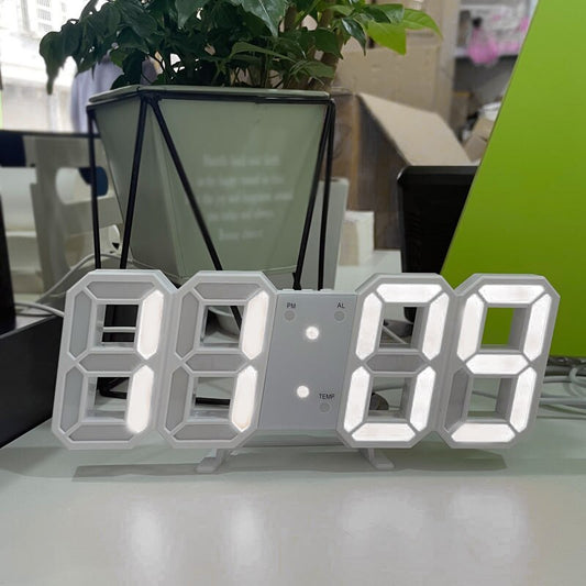 Horloge LED 3D